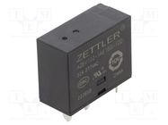 Relay: electromagnetic power; SPST-NO + SPST-NC; Ucoil: 12VDC ZETTLER