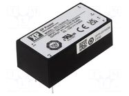 Converter: AC/DC; 15W; Uin: 85÷264VAC,120÷370VDC; Uout: 12VDC; 82% XP POWER