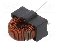 Inductor: wire; THT; 72uH; 2A; 85mΩ; -25÷105°C KEMET