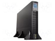 Power supply: UPS; 2.7kW; 3kVA; 207÷247V; RACK; 440x86.5x710mm GREEN CELL