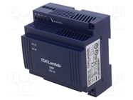Power supply: switched-mode; for DIN rail; 75W; 15VDC; 5A; 85% TDK-LAMBDA