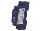 Power supply: switched-mode; for DIN rail; 7.5W; 5VDC; 1.5A; 74% TDK-LAMBDA
