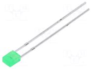 LED; green; rectangular; 2x3mm; 40÷60(typ)-100mcd; 120°; 20mA; 85mW BRIGHTEK (EUROPE)