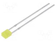 LED; yellow; rectangular; 2x3mm; 100÷120(typ)-180mcd; 120°; 20mA BRIGHTEK (EUROPE)