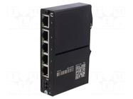 Switch Ethernet; unmanaged; Number of ports: 5; 9÷30VDC; RJ45; TSW TELTONIKA