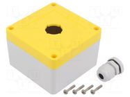 Enclosure: for remote controller; 22mm; X: 90mm; Y: 90mm; Z: 60mm KRADEX
