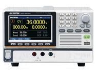 Power supply: programmable laboratory; Ch: 1; 0÷36VDC; 0÷10A GW INSTEK