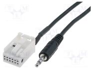 Aux adapter; Jack 3,5mm; Audi; 1.5m PER.PIC.