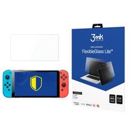 Hybrid Glass 3mk FlexibleGlass Lite™ for Nintendo Switch OLED, 3mk Protection