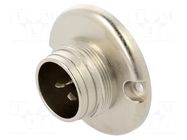 Connector: M25; socket; male; Plating: silver plated; 250V; 10A; 691 BINDER