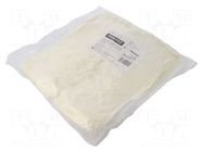 Cleanroom acces: protective gloves; white; nitryl; M; ESD; 50set ANTISTAT