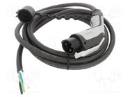 Cable: eMobility; 1x18AWG,3x10AWG; 250V; 8kW; IP44; wires,Type 1 PHOENIX CONTACT