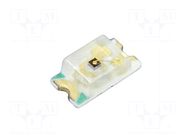 LED; yellow; SMD; 0603; 80÷200mcd; 1.6÷2.5VDC; 1.6x0.8x0.6mm; 140° QT-Brightek Corporation