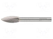 Rotary burr; Ø: 16mm; L: 77mm; Working part len: 32mm; 6mm; metal; 4 ALPEN-MAYKESTAG