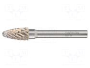Rotary burr; Ø: 8mm; L: 65mm; Working part len: 18mm; 6mm; metal; 9 ALPEN-MAYKESTAG