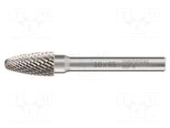Rotary burr; Ø: 10mm; L: 65mm; Holder: plunger; 6mm; metal; 6 ALPEN-MAYKESTAG