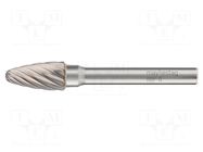 Rotary burr; Ø: 8mm; L: 65mm; metal,stainless steel; rod 6mm; 0 ALPEN-MAYKESTAG