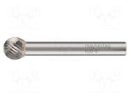 Rotary burr; Ø: 2.5mm; L: 38mm; Working part len: 2mm; 3mm; metal; 3 ALPEN-MAYKESTAG