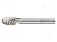 Rotary burr; Ø: 4mm; L: 36mm; Working part len: 6mm; Holder: plunger ALPEN-MAYKESTAG