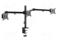 Holder; 7kg; 17÷27"; Arm len: 658mm; Standard: 75x75mm,100x100mm LOGILINK