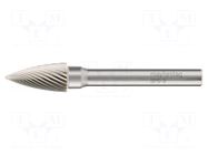 Rotary burr; Ø: 6mm; L: 6mm; Working part len: 16mm; Holder: plunger ALPEN-MAYKESTAG