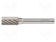 Rotary burr; Ø: 8mm; L: 65mm; metal,stainless steel; rod 6mm ALPEN-MAYKESTAG