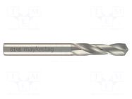 Drill bit; for metal; Ø: 0.5mm; L: 26mm; cemented carbide; case ALPEN-MAYKESTAG