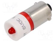 LED lamp; red; BA9S,T10; 6VDC; -20÷60°C; Mat: plastic CML INNOVATIVE TECHNOLOGIES