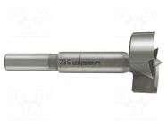 Machine forstner bit; for wood; Ø: 30mm; L: 90mm; steel CV; blister ALPEN-MAYKESTAG