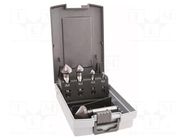 Countersink; high speed steel cobalt HSS-Co; 5pcs. ALPEN-MAYKESTAG