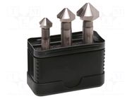 Countersink; high speed steel; 3pcs. ALPEN-MAYKESTAG