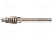 Rotary burr; Ø: 12mm; L: 70mm; Working part len: 25mm; 6mm; metal; 6 ALPEN-MAYKESTAG