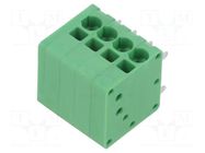 Connector: PCB terminal block; terminal; 10A; 300V; angled 90° ADAM TECH