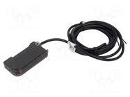 Sensor: optical fiber amplifier; NPN; Connection: lead; 2m; 50mA AUTONICS
