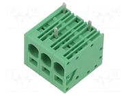 Connector: PCB terminal block; terminal; 40A; 600V; angled 90° ADAM TECH