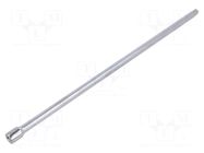 Extension; 1/4"; Chrom-vanadium steel; 305mm KING TONY