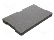 Foam insert; graphite; 500x320x40mm; 2pcs. LeanFoam