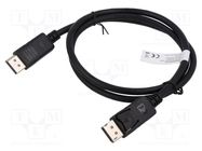 Cable; DisplayPort 1.2,HDCP 1.4,HDMI 1.4; 2m; black DIGITUS