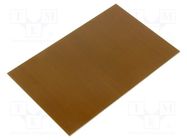 Laminate; FR4,epoxy resin; 0.8mm; L: 160mm; W: 100mm BUNGARD