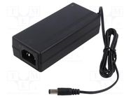 Power supply: switching; 48VDC; 1.25A; Out: 5,5/2,1; 60W; 90÷264VAC POS