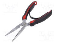 Pliers; half-rounded nose; 200mm FACOM