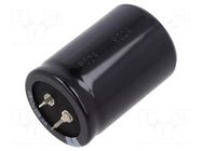Capacitor: electrolytic; SNAP-IN; 470uF; 400VDC; Ø35x50mm; ±20% SAMWHA