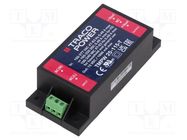 Power supply: switched-mode; for building in; 25W; 15VDC; 1666mA TRACO POWER