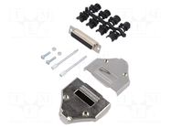 Connector: D-Sub; PIN: 25; plug; female; for cable; straight MH CONNECTORS