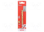 Drill bit; for metal,impact; Ø: 9mm; Kind of holder: E6,3mm; 1/4" Milwaukee