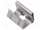 Cover clamp; A2 stainless steel; Application: for cable tray OBO BETTERMANN