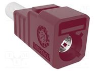 Connector: FAKRA; plug; female; for cable; crimped; -65÷165°C; 50Ω AMPHENOL RF