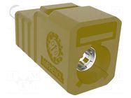 Connector: FAKRA; plug; female; FAKRA Generation 3; straight; 50Ω AMPHENOL RF