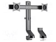 Holder; 7kg; 17÷27"; Arm len: 327mm; Standard: 75x75mm,100x100mm LOGILINK