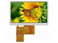 Display: TFT; 4.3"; 480x272; Illumin: LED; Dim: 105.5x67.2x2.95mm RAYSTAR OPTRONICS